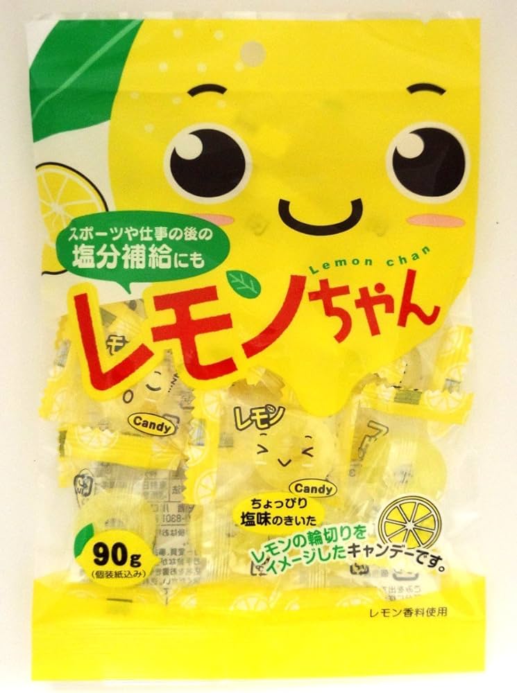 Amazon.com : Kawaguchi confectionery lemon-chan candy 90gX10